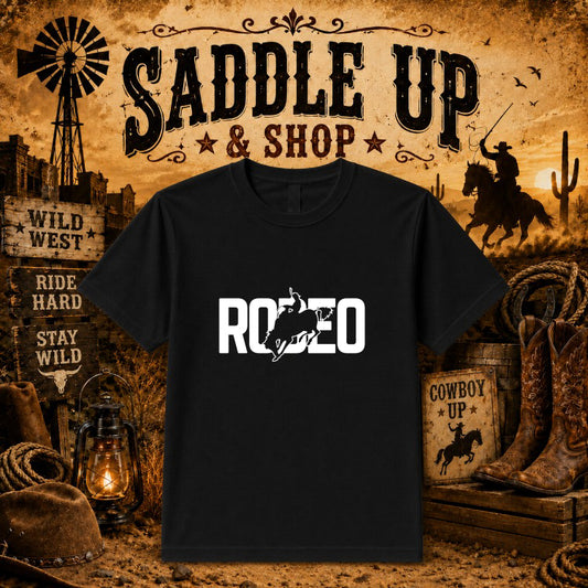 Wild West Rodeo Co. Est. 1888 – Western Rodeo DTF Transfer – by Ink Rush – Premade Transfers – Western, Apparel Transfer