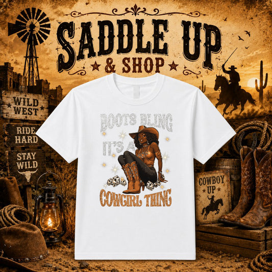 WILD WEST – Western DTF Transfer – by Ink Rush – Premade Transfers – Western, DTF Transfer