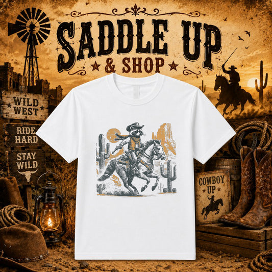 Yeehaw Western – DTF Transfer – by Ink Rush – Premade Transfers – Western, Apparel Decor
